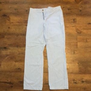 Vineyard Vines seersucker pants
